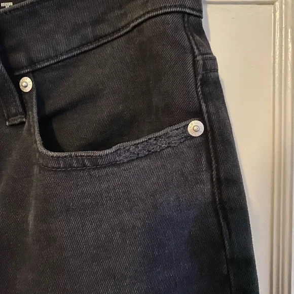 J. Crew 26Tall Black Straight Leg Boyfriend Jean - Picture 8 of 8